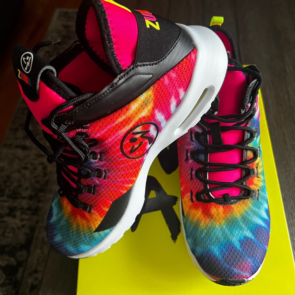Zumba Tie Dye shoes Size 9